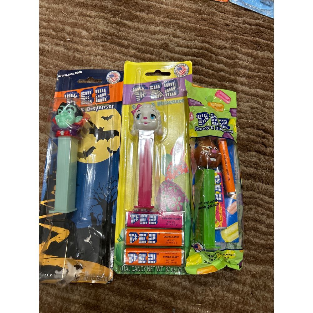 PEZ Candy Dispenser Collection - Halloween Theme‎ Bundle Pack - New in Package